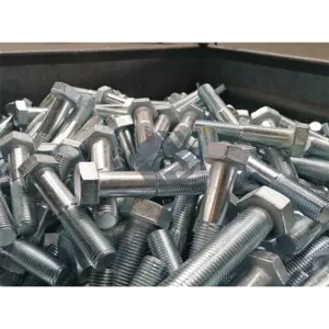 10.9 qualité - DIN 931 - ISO 4014 - UNI 5737 Boulons hexagonaux - Zingué