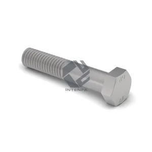 6.8 qualité - DIN 960 - ISO 8765 - UNI 5738 Boulons à tête hexagonale - Galvanisé à chaud