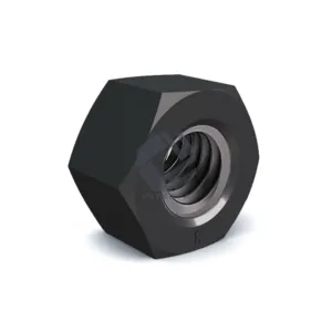 8 Qualité DIN 934 - ISO 4032 - UNI 5588 Ecrou hexagonaux Noir