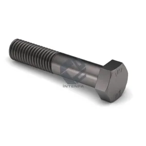 ASTM A193 qualité B7 ASME B18.2.1 Boulons à tête hexagonale Noir