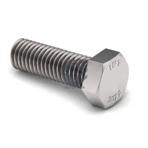 ASTM A307 qualité A ASME B18.2.1 Boulons à tête hexagonale Filetage complet Geomet